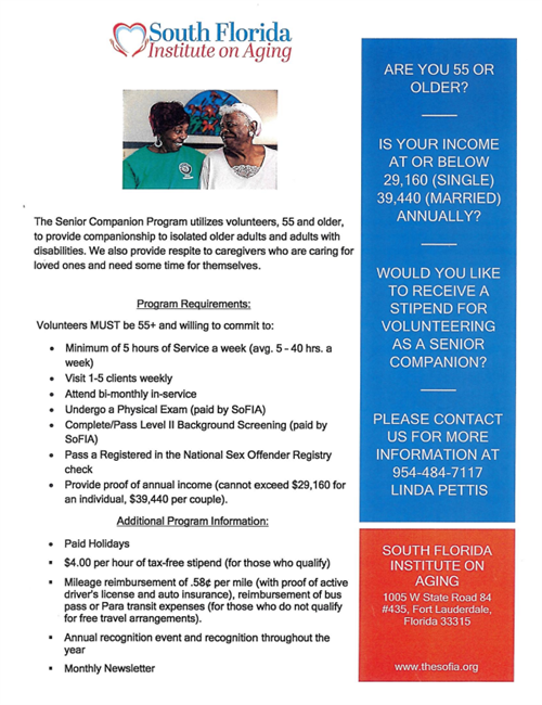 South Florida Institute on Aging